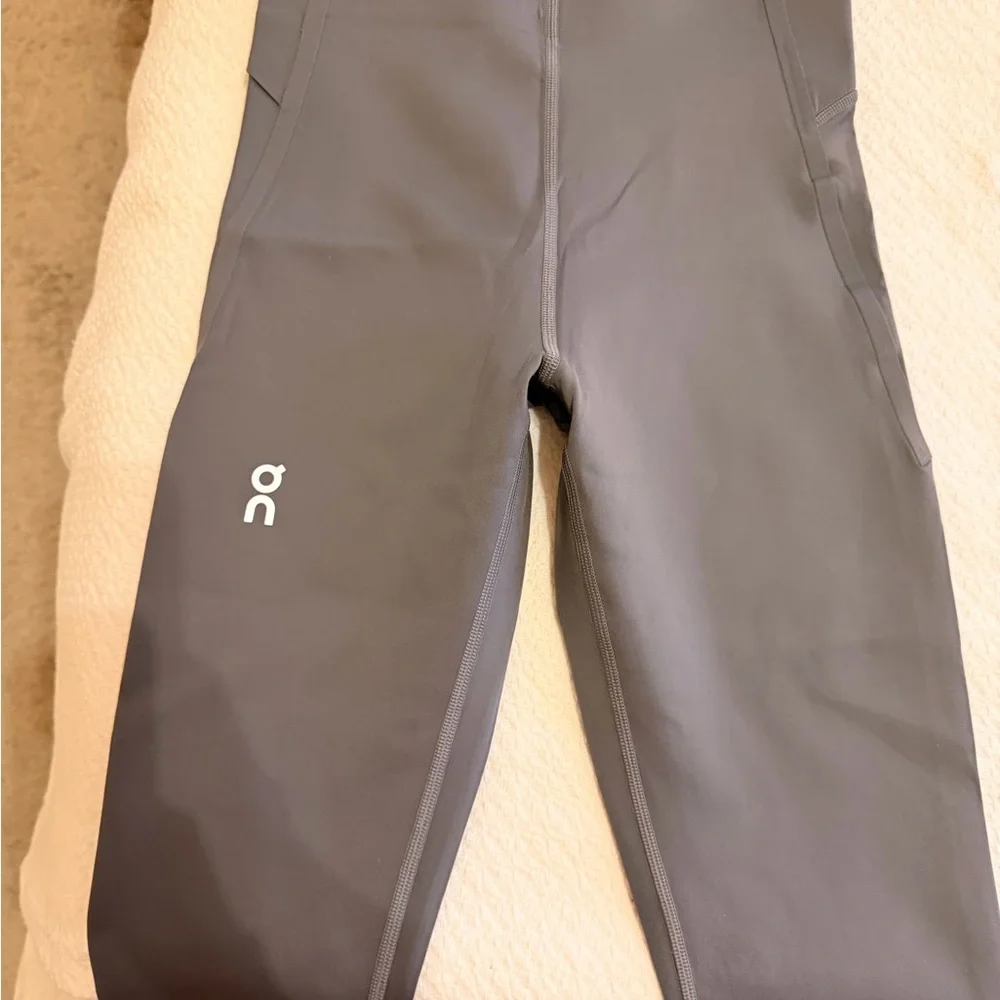 On Running Women's Gray Leggings Small - Picture 3 of 6